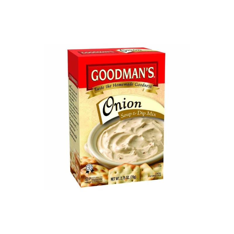 Goodman's Onion Soup & Dip Mix, 2.75-ounce (Pack of 2)