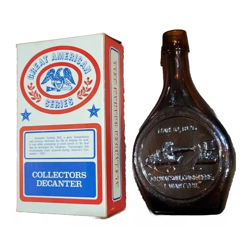 Wheaton Alexander Graham Bell Limited Edition Collectors Decanter Bottle n