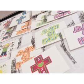 Fun Express Glitter Vacation Bible School Temporary Tattoos #36604, 36/pk