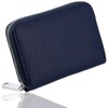 NobleTicks Card Case, Coin Case, Simple and Large Capacity, Card