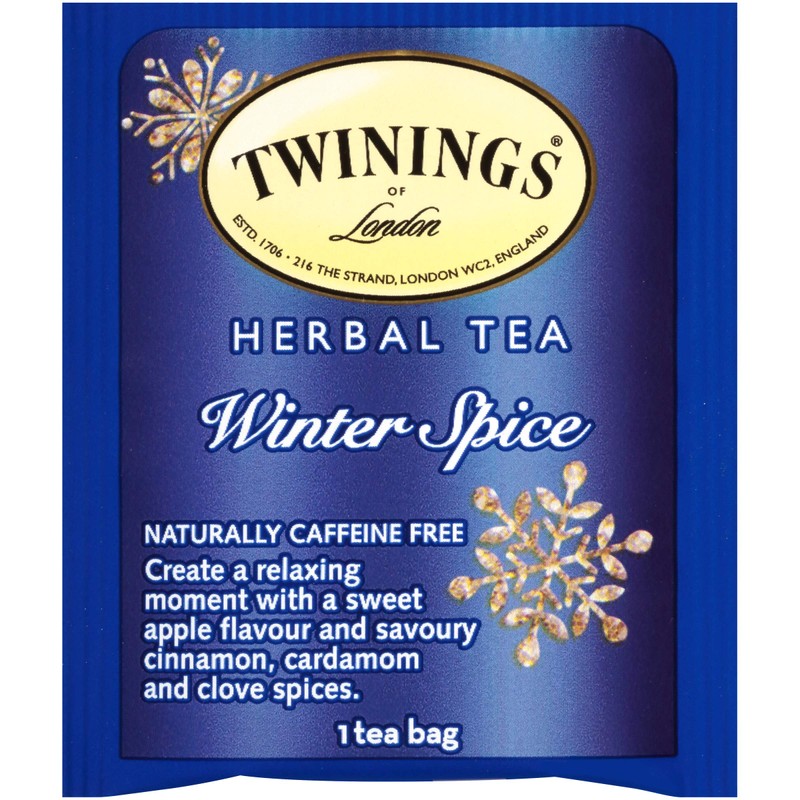 Twinings Holiday Variety Pack Tea Bags, Christmas Tea and Winter