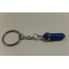ENERGY CRYSTAL CUT STONE ON A KEYCHAIN - TURQUOISE
