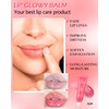 Hydrating Lip Glowy Balm, Ultra-Nourishing Lip Balm for Dry Cracked