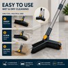 3-in-1 Floor Scrub Brush for Deep Cleaning – 360° Rotating
