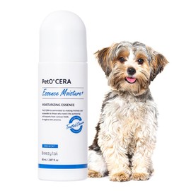 Breezytail PetO'CERA Moisture Essence Plus, Skin Care & Relief Serum for Dogs & Cats. Korean Pet Skincare (85ml / 2.87 fl oz)