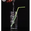 500 Count Flexible Disposable Plastic Drinking Straws - 8.3 X
