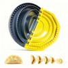 Upgraded 4-in-1 Tortilla Sealer, Multi-Size(4''-6''-8''-10'') Tortilla Crimper for Dumplings, Sandwich,