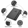 BIROYAL Self-Mastery Journal for Men, Black Triangle