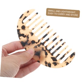 Minkissy 10pcs Wide Toothed Hair Comb Static Detangler for Women Acetate Material Smooth Hair Combing Home Hairdressing Tool