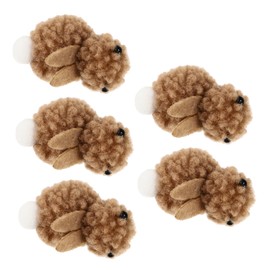 BIUDECO 5pcs Bunny Hair Clip Girls Hair Accessories for Boys and Girls Women Plush Rabbit Hairpin