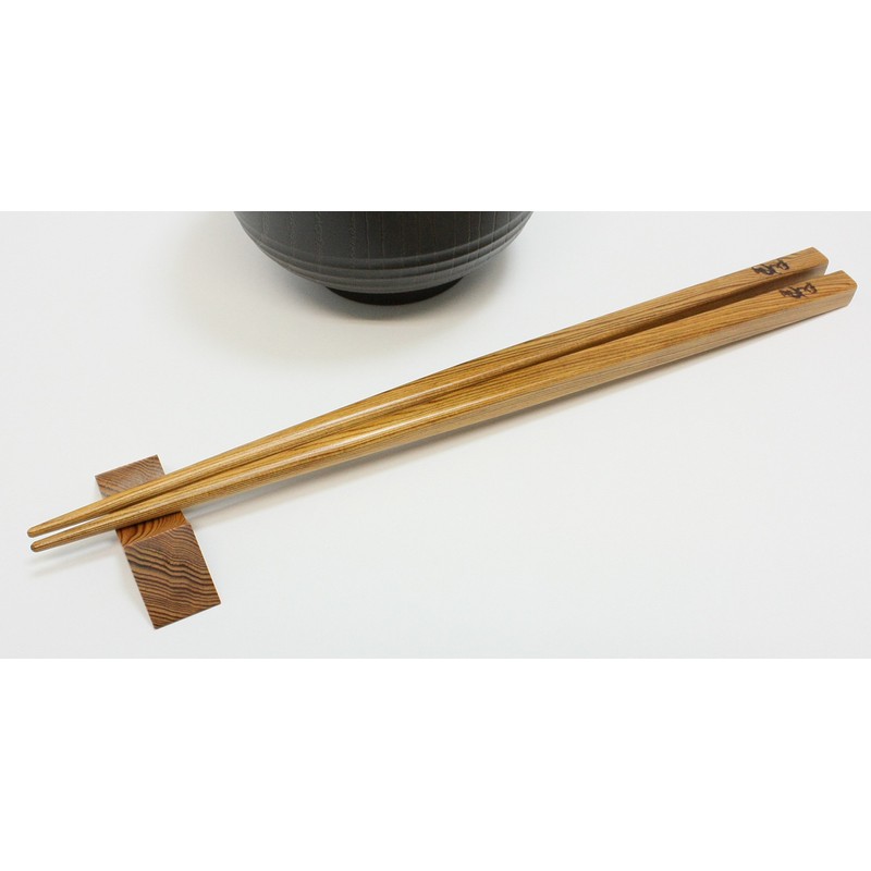 Yakusugi Premium Japanese Chopsticks with Chopsticks Rest with 1 Pair