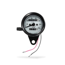 Regipro b Bike Speedometer Universal Mechanical 12V 140km/h Backlight Black