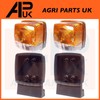 APUK 2x Front Side Lights Indicator Lamps & Support Brackets