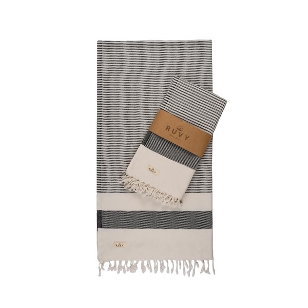 Ruvy Home Basics 2 Pack Turkish Beach Towels – Oversized