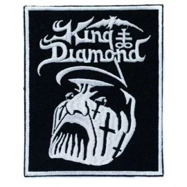 Unbranded King Diamond Patch | Musician Songwriter Vocalist Danish Heavy Metal Band Logo