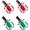 4Pcs Mini Stubby ScrewdriverMini Sewing Machine Screwdriver Flat Head and
