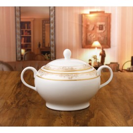 Lorenzo Import Chloe Tureen, Gold