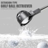 Toolzia Telescopic Stainless Steel Golf Ball Retriever