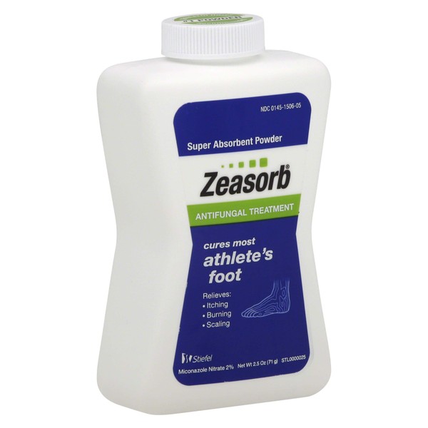 Zeasorb-AF Antifungal Powder 2.50 oz (Pack of 12)