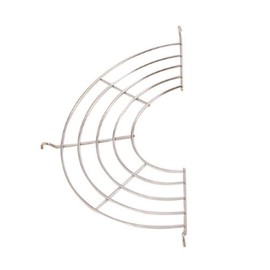 Stainless Steel Shelves Food Cooling Rack Strainer Kitchen Wok Fry Pan Pot for Fry Pan Drainer Rack for Fried Chicken(Large)