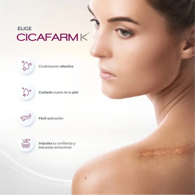 Crema Cicatrizante Heridas Recientes Cicafarm K 30g Centella