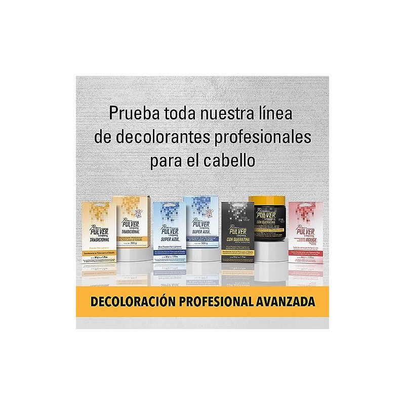 DECOLORANTE PULVER POLVO AZUL LOQUAY