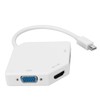 Mini DP to VGA/HDMI/DVI Conveter 3 In 1 1080P Video