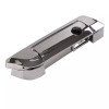 ZXMT Chrome Tour Pack Pak Trunk Lid Hinges Latch For