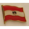 Österreich mit Adler Wappen Pin Anstecker Flagge Flaggenpin Fahne Fahnenpin