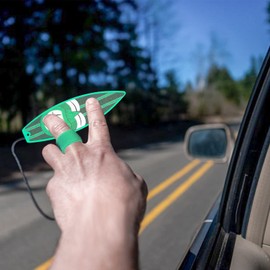 JUNIQUTE Finger Surfboard-Mini Surfboard for Kids and Surfers with Eye-catching Graphic Design and Receive Bag (3 PCS,Red/Green/Blue)