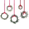 Ginger Ray Artificial Foliage Hanging Wreath Christmas Home Decoration Set