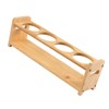 ZIZEV Oil Bottle Rack Seasoning Storage Holder Elegant Wooden Rack