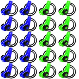 Lure Hook Holder Hook Keeper Easy to Install with Ring Fishing Tackle Compact Lightweight Rubber Ring Portable Fishing Tackle Hook Holder with Elastic Rubber O-Ring Adjustable Easy for Fishing Lures