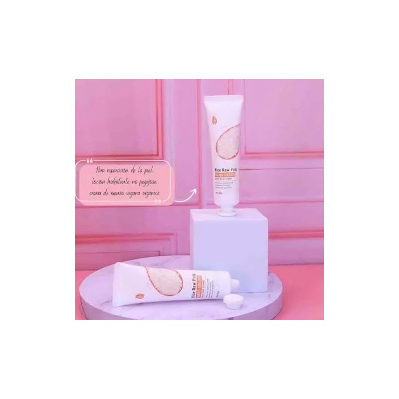 Kit 4 Cremas De Manos Extracto De Arroz+ 1 Par