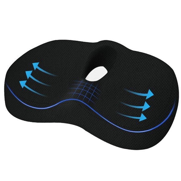 Movstriker Donut Cushion for Hemorrhoids, Doughnut Cushion with Scientific Center