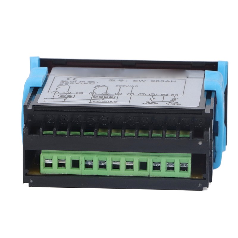 Temperature Controller Cooling Heating Multifunctional Thermostat with Dual Sensor AC220V