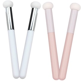 Baluue 2sets High-density Makeup Sponge Soft Body Powder Puff Fluffy Powder Puff Foundation Concealer Brush for Women Makeup Tools 4pcs*2