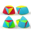 Kingcube ShengShou 2x2 Mastermorphix Stickerless Magic cube ShengShou Pyramorphix Stickerless