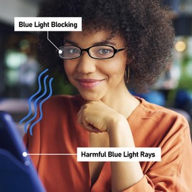 DreamCalf Fashion Fake Glasses Blue Light Blocking Rectangle Glasses for Women with Non Prescription Clear lens