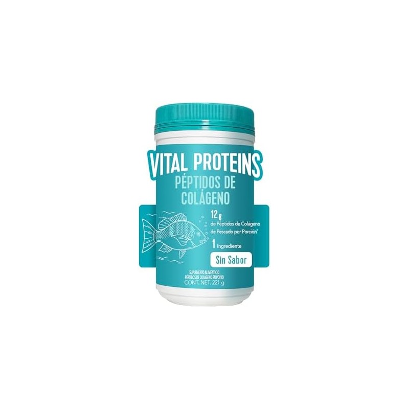 Vital Proteins Péptidos de Colágeno Marino Sin Sabor 221g