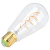 ST64 Bulb Double Spiral E27 4W Dimmable Light Bulb for