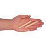 (Pack of 100) Wooden Dowels 8x70mm Solid Birch Wood Groove