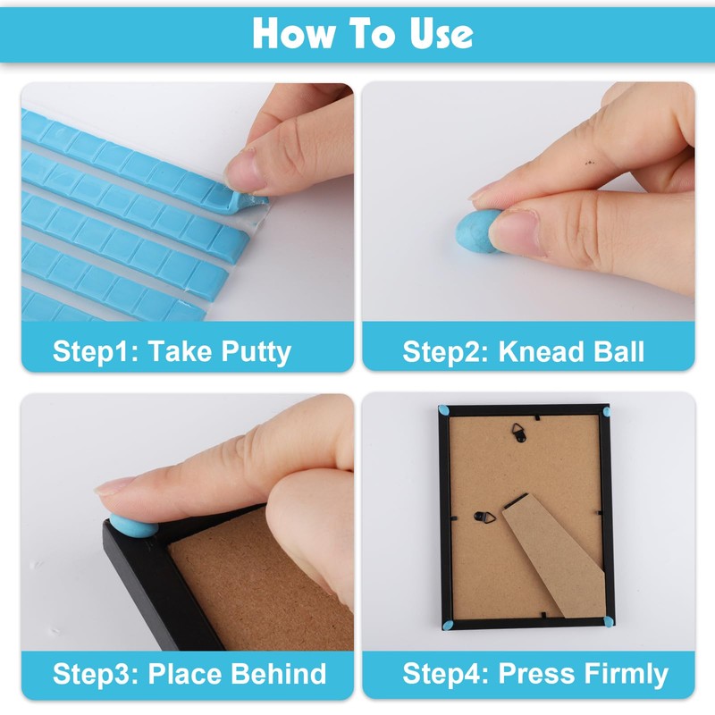WSICSE 180Pcs Adhesive Sticky Tack,Removable Adhesive Putty