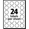 Avery 5472 Removable Print or Write Color Coding Labels, Round,