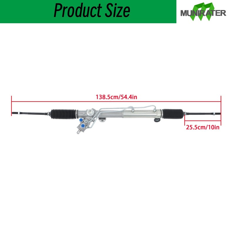 munirater Power Steering Rack and Pinion Assembly Replacement for 1998-2002