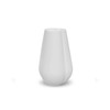 Cooee Design Clover 18 cm White Ceramic Vase Diameter 11.5