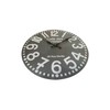 Rebecca Mobili Wall Clock, Wall Clock, Gray, Mdf, Round, Modern