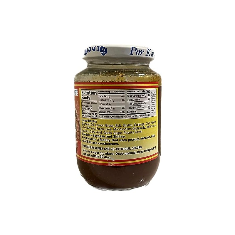 Por Kwan Tom Yum Paste 16oz