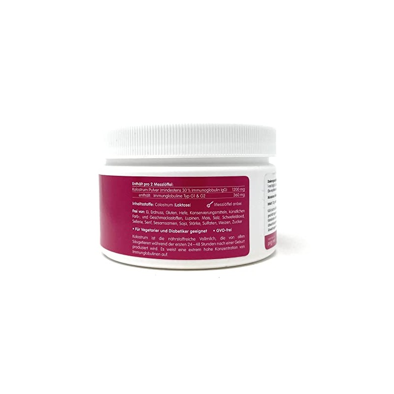 Woscha Colostrum Powder (at least 30% IgG) 125g Powder