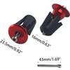 2PCS Handlebar End Caps - Bike Bar Ends with Tool